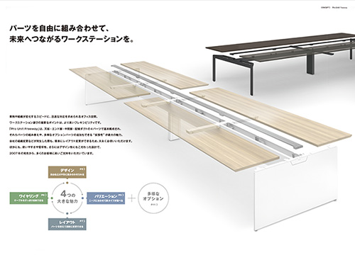 Pro Unit Freeway カタログ CL:株式会社オカムラ様